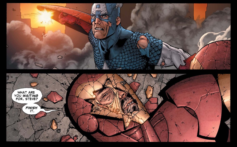 Illustration for article titled With Civil War, Marvel dusted off inane source material for superfights